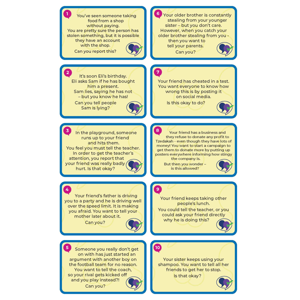 Discussion Scenario Cards